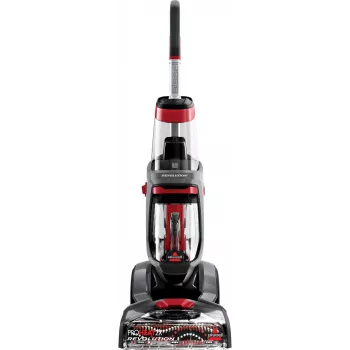 Bissell Revolution 2x ProHeat máquina limpiadora de alfombras, de mano, rojo intenso, titanio
