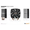 be quiet Shadow Rock Slim 2 disipador de CPU