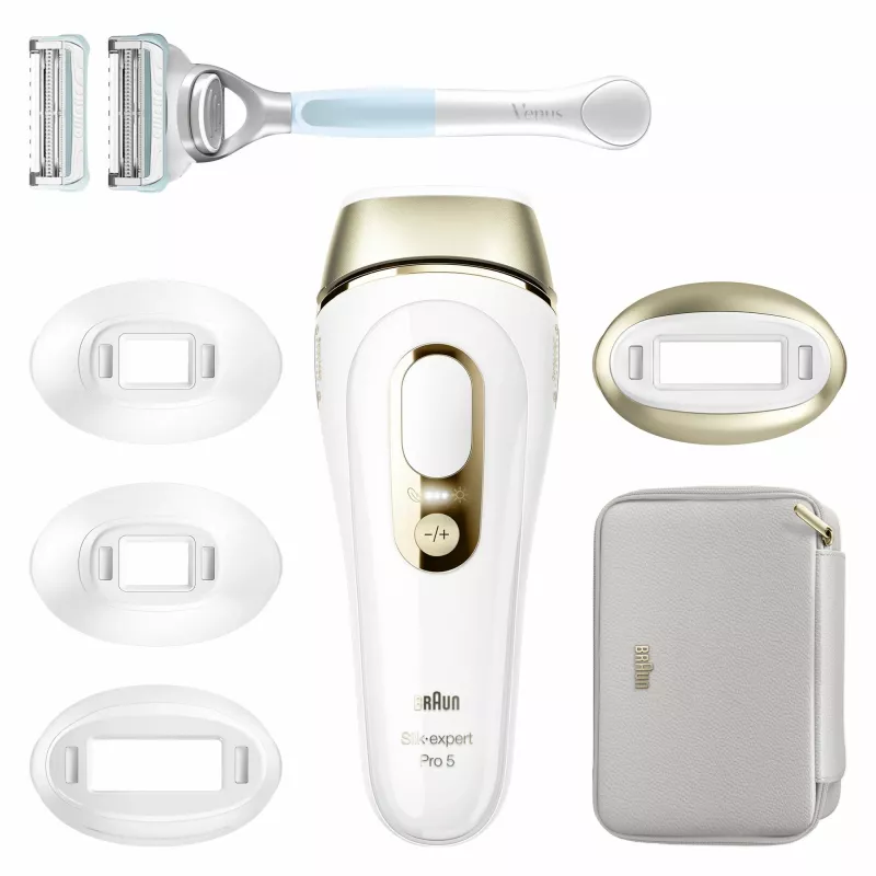 Braun Silk-expert Pro PL5356 luz pulsada intensa (IPL) dorado, blanco