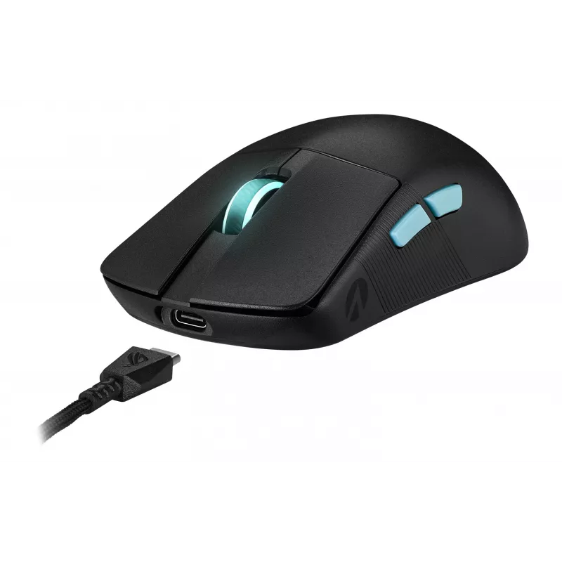 ASUS ROG Harpe Ace Aim Lab Edition ratón gaming ambidiestro RF Wireless + Bluetooth + USB Type-A óptico 36000 DPI