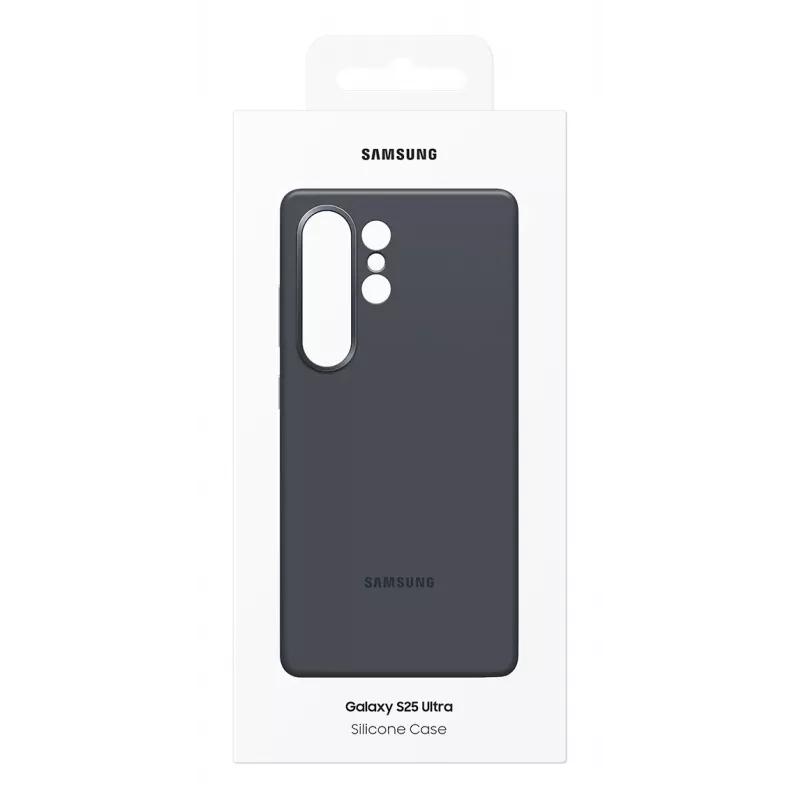 Samsung EF-PS938CBEGWW funda de silicona para Galaxy S25 Ultra, negra