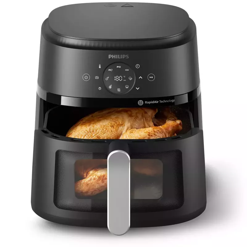 Freidora de aire Philips NA231/00 serie 2000 — 6,2 L, 1700 W, 13 programas, tecnología Rapid Air baja en grasa