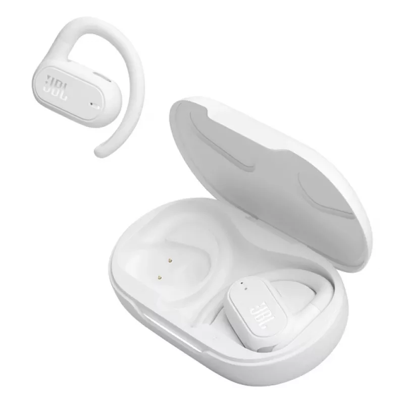 JBL Soundgear Sense auriculares True Wireless Stereo (TWS) gancho auricular llamadas/música USB Type-C Bluetooth blanco