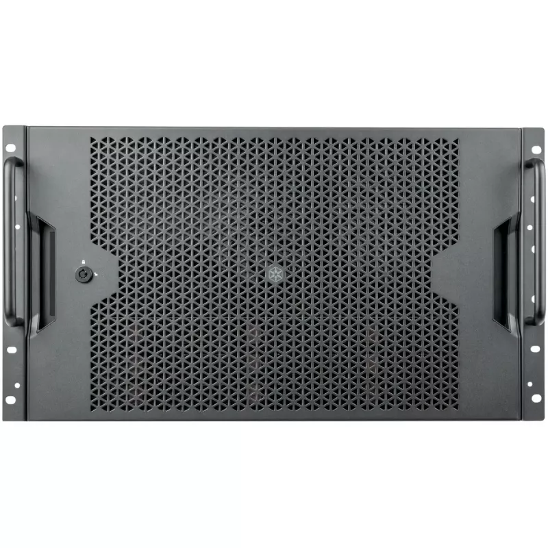 Caja de ordenador SilverStone SST-RM61-312 caja rack negra