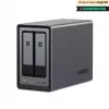 Ugreen NASync DXP2800 sistema NAS 2-Bay compacto Intel® N N100 8 GB DDR5 0 TB UGOS Pro negro