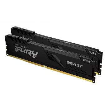 Kingston Technology FURY Beast 16 GB 3600MT/s DDR4 CL17 DIMM (Kit de 2) negro