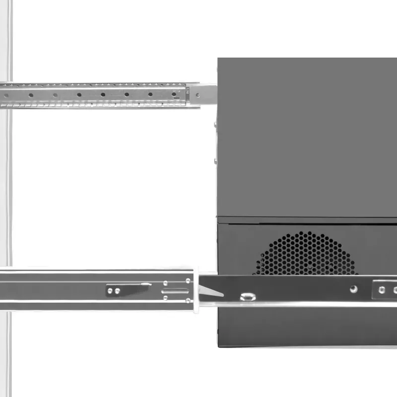 RMS05-22 rack de acero plateado SilverStone