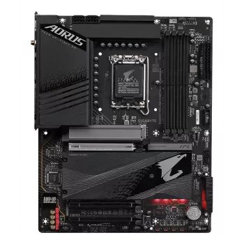 GIGABYTE Z790 AORUS ELITE AX placa base - compatible con Intel Core 14.ª generación, 16*+2+1 fases Digital VRM, hasta 7600 MHz DDR5 (OC), 4x PCIe 4.0 M.2, Wi-Fi 6E, 2,5 GbE LAN, USB 3.2 Gen 2x2