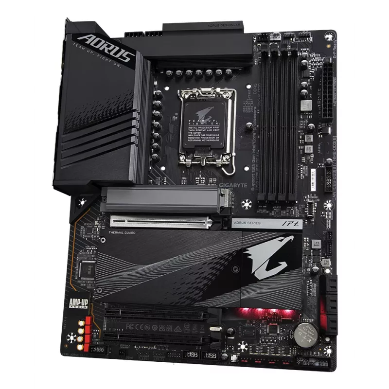 GIGABYTE Z790 AORUS ELITE AX placa base - compatible con Intel Core 14.ª generación, 16*+2+1 fases Digital VRM, hasta 7600 MHz DDR5 (OC), 4x PCIe 4.0 M.2, Wi-Fi 6E, 2,5 GbE LAN, USB 3.2 Gen 2x2