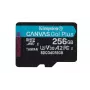 Kingston Technology 256 GB microSDXC Canvas Go Plus Gen4 200R A2 U3 pack individual sin adaptador
