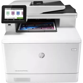 HP Color LaserJet Pro MFP M479fnw, imprimir, copiar, escanear, fax, correo electrónico, escanear a correo electrónico/PDF; ADF de 50 hojas sin curvatura
