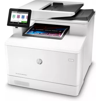 HP Color LaserJet Pro MFP M479fnw, imprimir, copiar, escanear, fax, correo electrónico, escanear a correo electrónico/PDF; ADF de 50 hojas sin curvatura