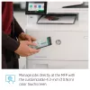 HP Color LaserJet Pro MFP M479fnw, imprimir, copiar, escanear, fax, correo electrónico, escanear a correo electrónico/PDF; ADF de 50 hojas sin curvatura