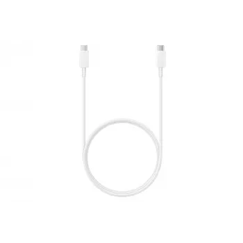 Samsung EP-DN975 - cable USB - USB-C (M) a USB-C (M) - USB 2.0 - 1 m - alimentación USB (5A, 100 W) - blanco - para Galaxy Note10, Note10+, Note10+