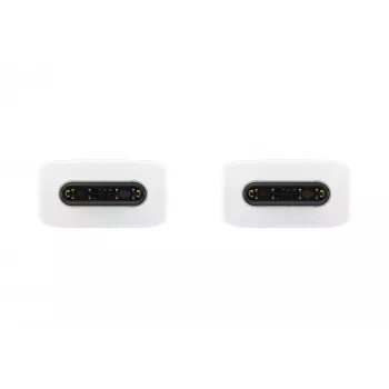 Samsung EP-DN975 - cable USB - USB-C (M) a USB-C (M) - USB 2.0 - 1 m - alimentación USB (5A, 100 W) - blanco - para Galaxy Note10, Note10+, Note10+