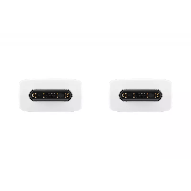 Samsung EP-DN975 - cable USB - USB-C (M) a USB-C (M) - USB 2.0 - 1 m - alimentación USB (5A, 100 W) - blanco - para Galaxy Note10, Note10+, Note10+