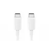 Samsung EP-DN975 - cable USB - USB-C (M) a USB-C (M) - USB 2.0 - 1 m - alimentación USB (5A, 100 W) - blanco - para Galaxy Note10, Note10+, Note10+