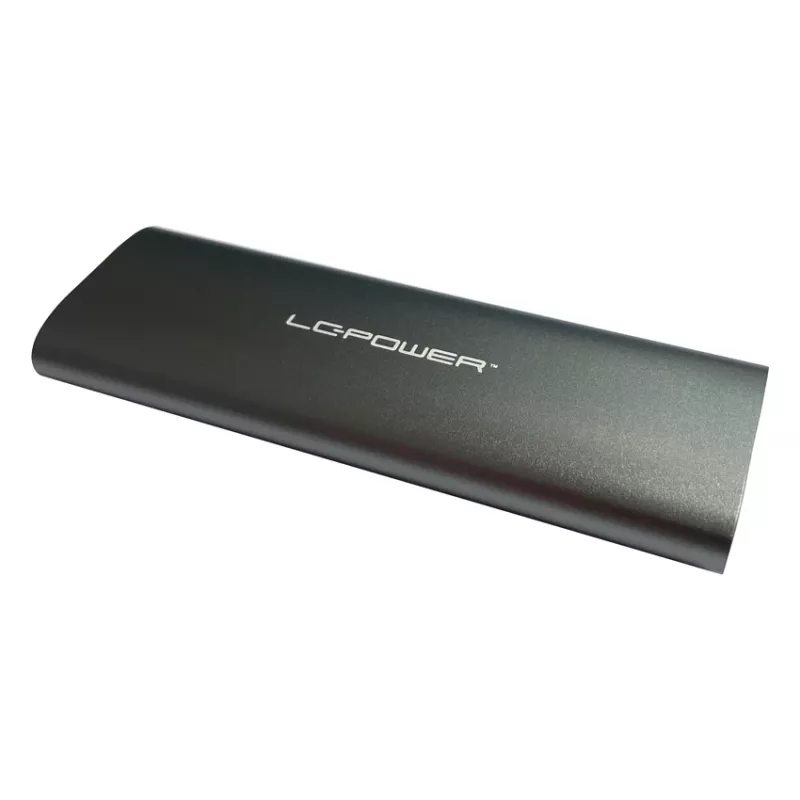 Carcasa SSD M.2 LC-POWER (NVMe y SATA), USB 3.2 Gen.2x1, antracita - Lc-m2-c-multi-2
