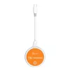 j5create JVAW62 ScreenCast USB-C® Wireless Display HDMI™ extensor, blanco y naranja