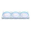 Ventilador de carcasa ASUS Prime MR120 120 mm 1600 RPM blanco (pack de 3, LED, 58 CFM, 23 dB)
