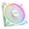 Ventilador de carcasa ASUS Prime MR120 120 mm 1600 RPM blanco (pack de 3, LED, 58 CFM, 23 dB)