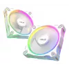 Ventilador de carcasa ASUS Prime MR120 120 mm 1600 RPM blanco (pack de 3, LED, 58 CFM, 23 dB)
