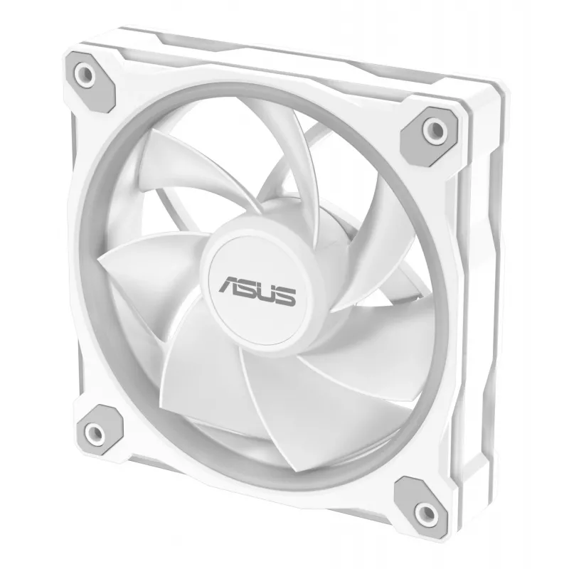Ventilador de carcasa ASUS Prime MR120 120 mm 1600 RPM blanco (pack de 3, LED, 58 CFM, 23 dB)