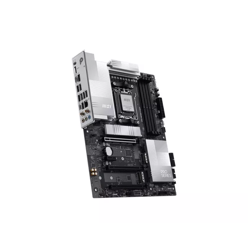 Placa base MSI PRO X870E-P WIFI ATX — AMD X870E, Socket AM5, DDR5, 4 DIMM, Wi‑Fi 7, 3× M.2, HDMI 2.1