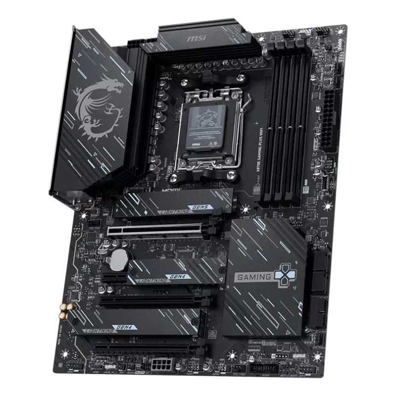MSI X870E GAMING PLUS WIFI Placa base AMD X870E Socket AM5 ATX