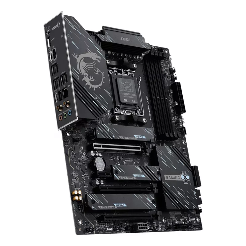 MSI X870E GAMING PLUS WIFI Placa base AMD X870E Socket AM5 ATX