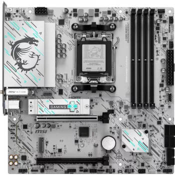 Placa base MSI B840M GAMING PLUS WIFI6E microATX, Socket AM5, DDR5 hasta 256 GB, Wi‑Fi 6E, 2,5GbE, M.2 x2, HDMI 2.1