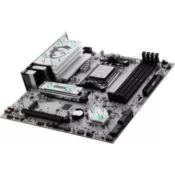 Placa base MSI B840M GAMING PLUS WIFI6E microATX, Socket AM5, DDR5 hasta 256 GB, Wi‑Fi 6E, 2,5GbE, M.2 x2, HDMI 2.1