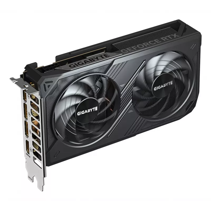 GIGABYTE GeForce RTX 5060 WINDFORCE OC 8G Tarjeta gráfica – 8GB GDDR7, 128bit, PCI-E 5.0, 2512 MHz frecuencia de núcleo, 3 x DisplayPort, 1 x HDMI, GV-N5060WF2OC-8GD