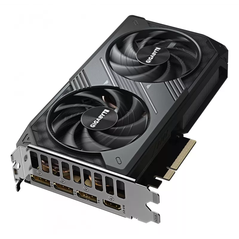 GIGABYTE GeForce RTX 5060 WINDFORCE 8G Tarjeta gráfica – 8GB GDDR7, 128bit, PCI-E 5.0, 2497 MHz frecuencia de núcleo, 3 x DisplayPort, 1 x HDMI, GV-N5060WF2-8GD