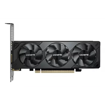 GIGABYTE GeForce RTX 5060 OC Low Profile 8G Tarjeta gráfica - 8GB GDDR7, 128bit, PCI-E 5.0, 2512 MHz frecuencia de núcleo, 3 x DisplayPort, 1 x HDMI, GV-N5060OC-8GL