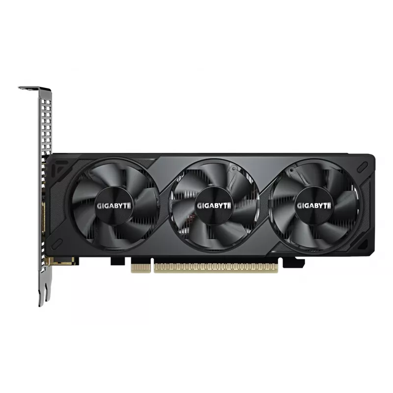 GIGABYTE GeForce RTX 5060 OC Low Profile 8G Tarjeta gráfica - 8GB GDDR7, 128bit, PCI-E 5.0, 2512 MHz frecuencia de núcleo, 3 x DisplayPort, 1 x HDMI, GV-N5060OC-8GL