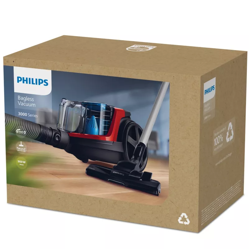 Philips Serie 3000 FC9330/09 Aspirador 1,5 L Aspirador de cilindro en seco 900 W Sin bolsa