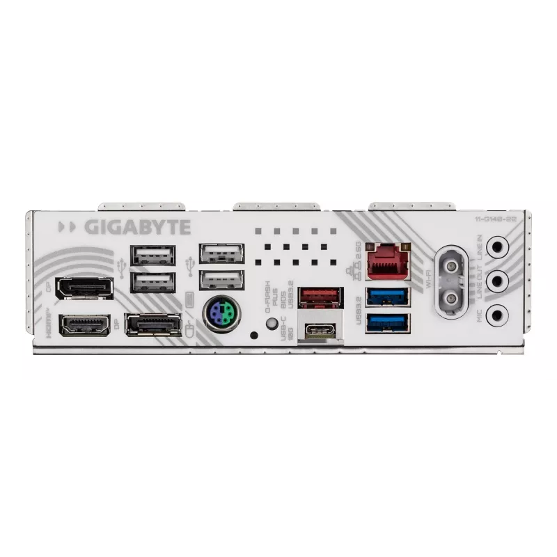 GIGABYTE B850M EAGLE WIFI6E ICE Placa base - CPUs AMD Ryzen 9000 Series, VRM digital 8+2+2 fases, hasta 8200 MHz DDR5 (OC), 1xPCIe 5.0 + 1xPCIe 4.0 M.2, Wi-Fi 6E, 2,5 GbE LAN, USB 3.2 Gen 2