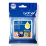 Brother LC521Y Cartucho de tinta original - Amarillo, Amarillo, 1 ud., 500 páginas, Pack individual