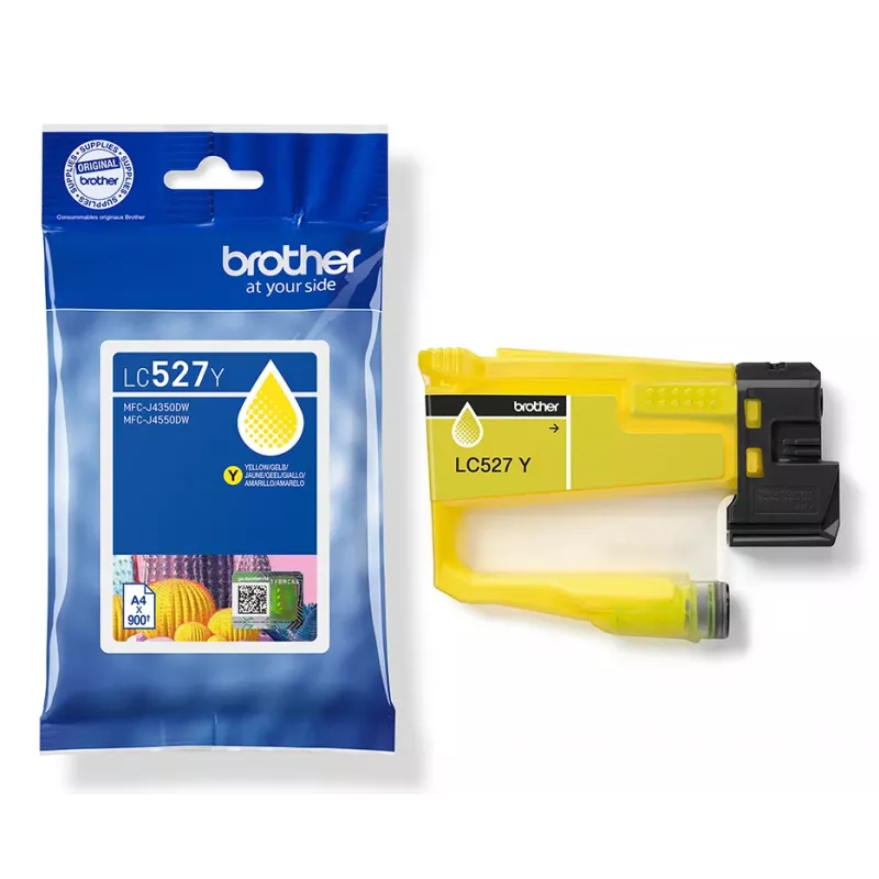 Brother Original LC527Y Cartucho de tinta - Amarillo