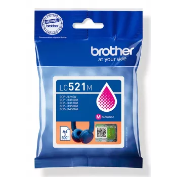 Brother LC521M Cartucho de tinta original – Magenta