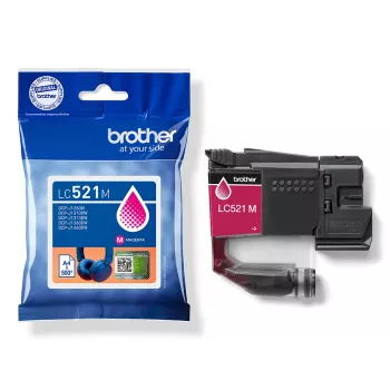 Brother LC521M Cartucho de tinta original – Magenta