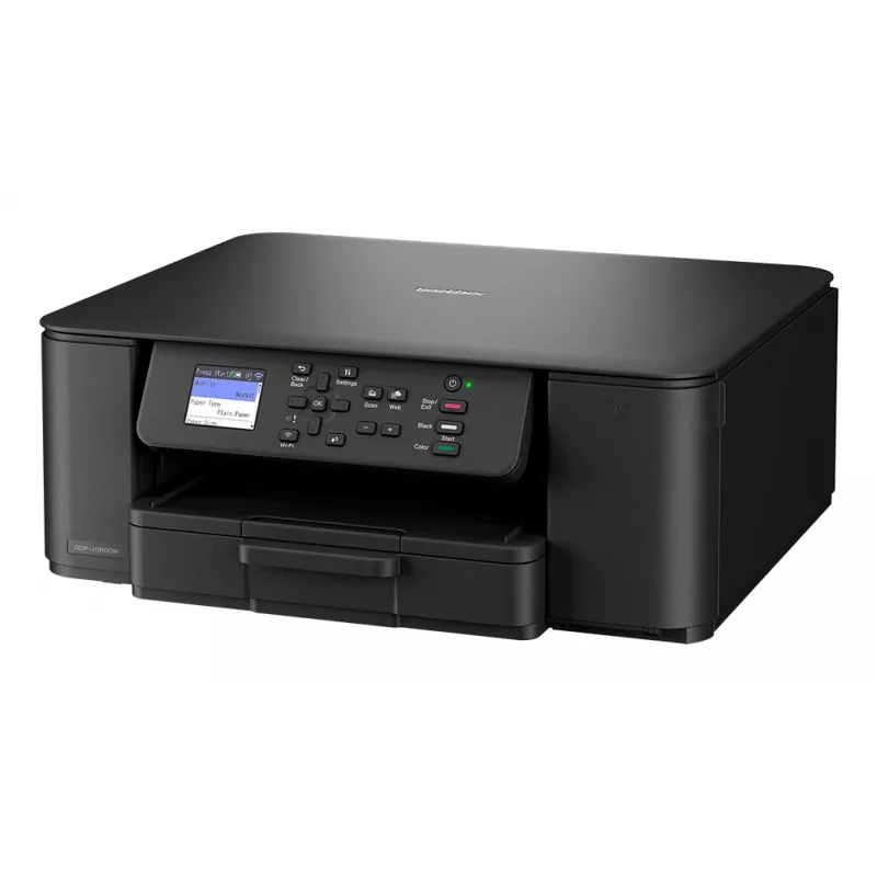Brother 3-en-1 Impresora de inyección de tinta inalámbrica compacta DCP-J1310DW, Inyección de tinta, Impresión en color, 1200 x 6000 DPI, Copia en color, A4, Negro