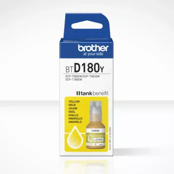 Brother BTD180Y Amarillo Frasco de tinta original