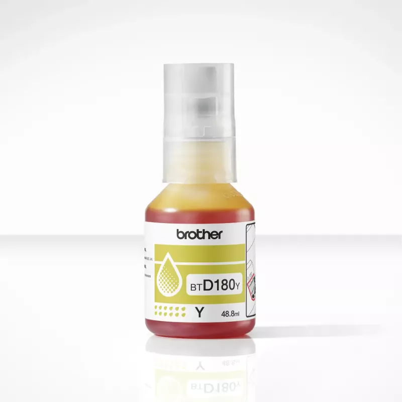 Brother BTD180Y Amarillo Frasco de tinta original