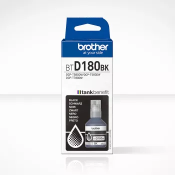 Brother BTD180BK Negro Frasco de tinta original