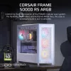 Caja de PC CORSAIR - Frame 5000D RS ARGB High-Airflow Mid-Tower - Blanco