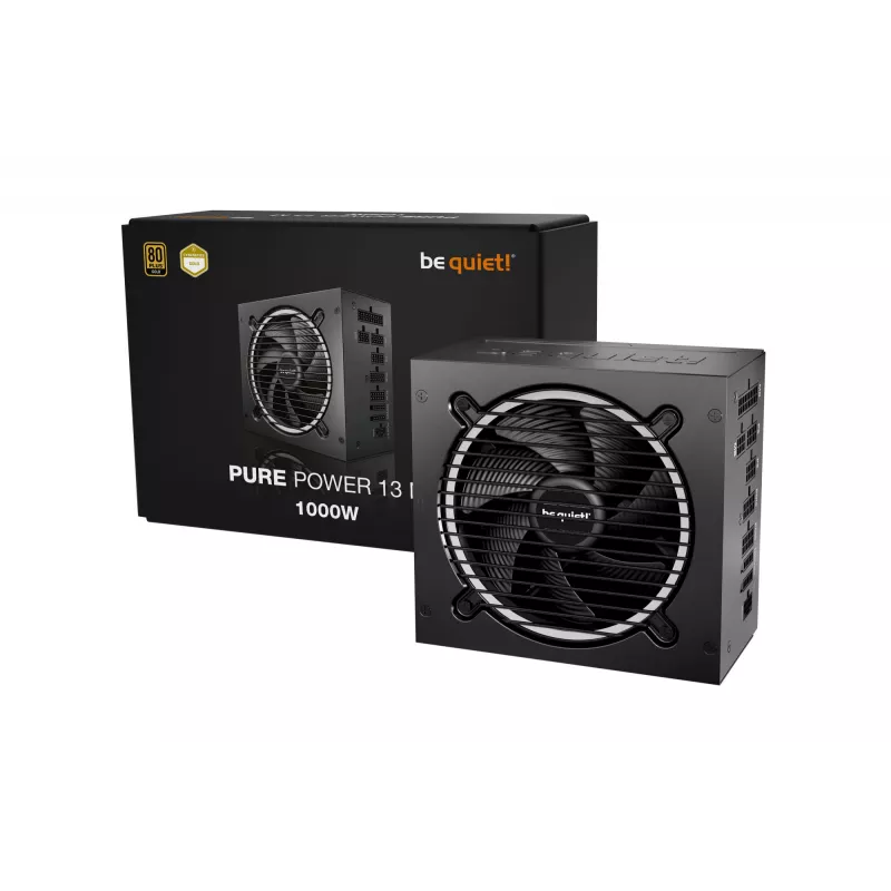 be quiet Pure Power 13 M | 1000W fuente de alimentación 20+4 pin ATX ATX Negro