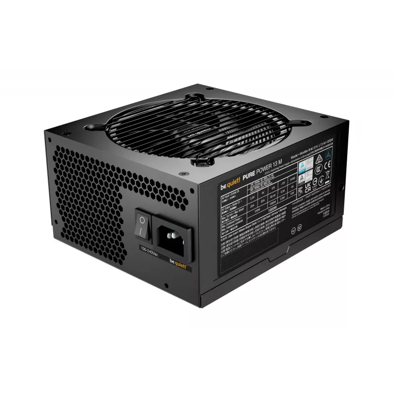 be quiet Pure Power 13 M | 1000W fuente de alimentación 20+4 pin ATX ATX Negro