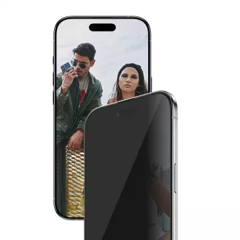 Protector de pantalla PanzerGlass SAFE. Privacy para Apple iPhone Air — cristal templado, Ultra-Wide Fit, EasyAligner, resistente a arañazos y golpes